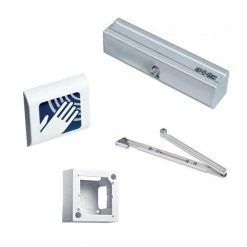 BOX BRAS A POUSSER ACCESSIBILITE 950 N PORTE BATTANTE PIETONNE FAAC 24V