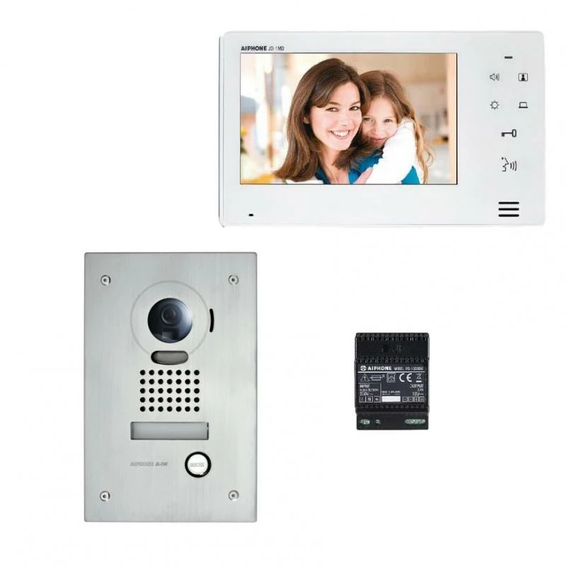 Kit JOS1F Vidéo Platine Encastrée Avec Moniteur écran 7 Pouces - Touche Sensitive AIPHONE 1 Kit JOS1F Vidéo Platine Encastrée Avec Moniteur écran 7 Pouces - Touche Sensitive AIPHONE