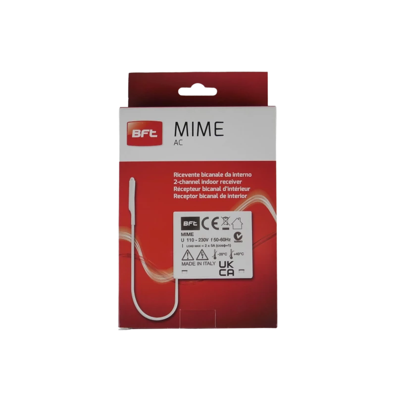 MIME AC Récepteur Miniature BFT 1 MIME AC Récepteur Miniature BFT