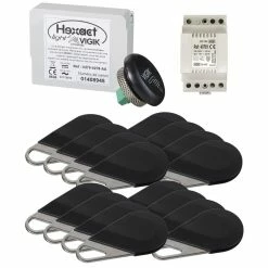 HEPACK16 Pack 1 Centrale HELIGHT2 + 16 Badges HECV2N AIPHONE