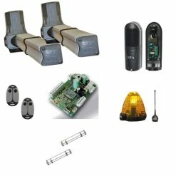 KIT ALPHA 330 Motorisation électromécanique Pour Portail 2 Battants SEA 24V