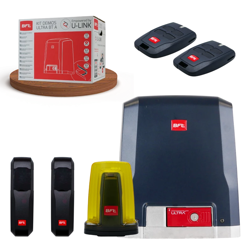 Kit DEIMOS BT ULTRA A600 Motorisation Portail Coulissant BFT 1 Kit DEIMOS BT ULTRA A600 Motorisation Portail Coulissant BFT