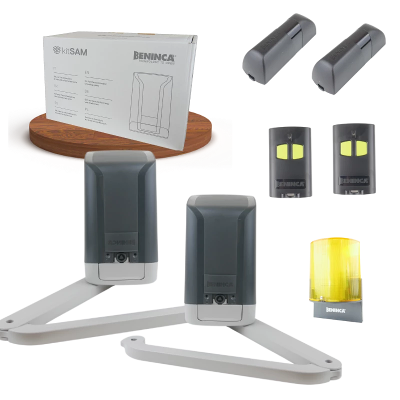 Kit SAM Motorisation 24V à Bras Articulés BENINCA 1 Kit SAM Motorisation 24V à Bras Articulés BENINCA
