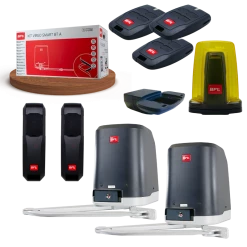 Kit VIRGO SMART BT A20 Automatisme Portail 2 Battants BFT 24 V + ACCESSOIRES SUPPLEMENTAIRES