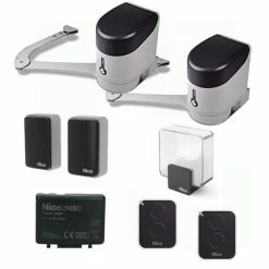 HYKEKIT Motorisation Portail Battant Avec Commande Bidirectionnelle NICE