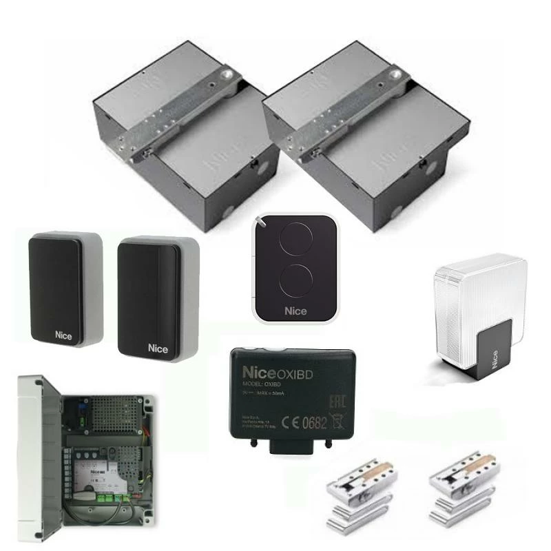 L-FABKIT 4024 HS Motorisation Portail 2 Battants NICE 24V 1 L-FABKIT 4024 HS Motorisation Portail 2 Battants NICE 24V