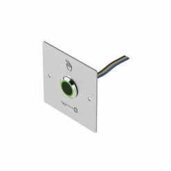 PB22IR_L Bouton Poussoir Inox Plaque Carré Infrarouge SEWOSY 12-24V