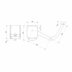 KMB24 Kit De Motorisation Pour Portail à 2 Battants BENINCA 11 KMB24 Kit De Motorisation Pour Portail à 2 Battants BENINCA -Automatisme Online Soldes Magasin schema technique mb 800x800