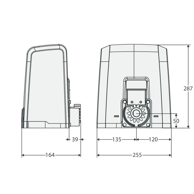 Kit DEIMOS BT A400 Motorisation Portail Coulissant BFT 5 Kit DEIMOS BT A400 Motorisation Portail Coulissant BFT – Image 5