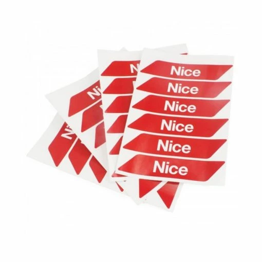 WA10 Bandes Rouges Autocollantes Réfléchissantes NICE -Automatisme Online Soldes Magasin wa10 nice 800x800