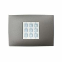 OPLA WRG Plaque Murale Rectangulaire Anthracite NICE